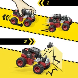 MEGA BLOKS Hot Wheels Monster Trucks Bone Shaker Bausatz 151-tlg. HKF87