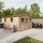 TIMBELA Gartenhaus 4,93 x 3,03 m Beige
