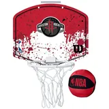 Wilson Mini-Basketballkorb NBA Team MINI HOOP, HOUSTON ROCKETS, Kunststoff, TU EU