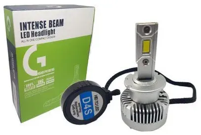 LED-Lampen - LED-System D4S zum Austausch des serienmäßigen Xenonlichts - 20000 Lumen 40 W - CAN‐Bus 6000 K - 300% mehr Licht

H