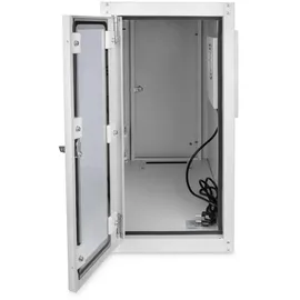 Digitus Computergehäuse mit eingebautem Filterlüfter und Nivellierfüßen