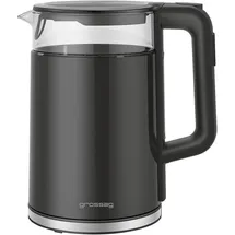 Grossag WK 24.07 1,7 l Schwarz