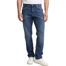 Tom Tailor Marvin Straight Jeans Used Mid Stone Blue Denim 32 36