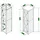 HABAU Gartenschrank Ben 45 x 160 x 45 cm Grau