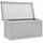 vidaXL Gartenbox Grau 129 x 67 x 65 cm