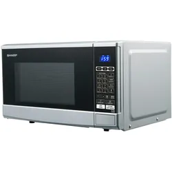 Sharp Mikrowelle mit Grill  20 Liter Garraum  800 W  1000 W Grill  10 Leistungsstufen  13 Autoprogramme  Timer