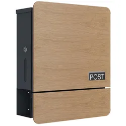 Schartec Holz Design Briefkasten SPB-4