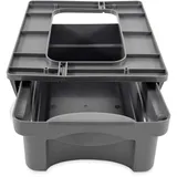 Camco 43450 Pop-A-Schublade, Wohnmobil-Unterschrankschublade – die perfekte Lösung für zusätzlichen Stauraum in Ihrem Wohnmobil – Montageklammern und Hardware im Lieferumfang enthalten