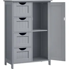 VASAGLE Badezimmerschrank 4 Schubladen