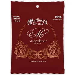 Martin M-265, Magnifico, Nylon Saiten - Saiten Konzertgitarre
