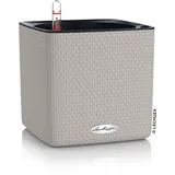 LECHUZA Cube Color 16 Komplettset 17 x 17 x 16 cm sandbraun