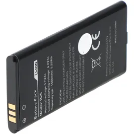 AccuCell Akku passend für Caterpillar CAT B26 Outdoor Handy, Li-Ion, 3,7 Volt 1500mAh
