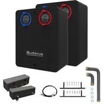 Buderus Heizkreispaket We7.1 bis 35 kW mit 2 Heizkreisen (ungemischt und gemischt) - 7 739 607 553