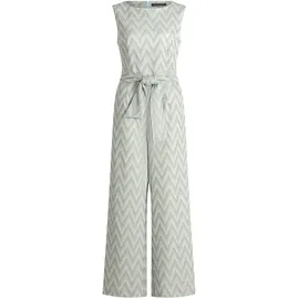 Betty Barclay Damen mit Bindegürtel 46, Blau/Grün - 46W
