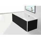 Hoesch Largo Glasverkleidung Vorwandvariante für Badewanne (3707) schwarz - 47113.552 Zub. Ecke 47113.552