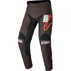 Alpinestars Racer Tech San Diego, pantalon textile enfants - Noir/Gris/Rouge - 24