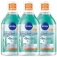 NIVEA Derma Skin Clear Mizellenwasser 3 x 400 ml