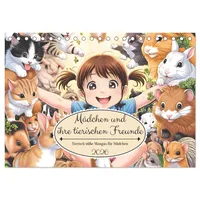 Calvendo Mädchen und ihre tierischen Freunde - Tierisch süße