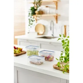 Rotho Frischhaltedose rechteckig blau 1,5 l