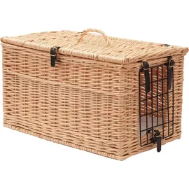Aumüller Katzentransportkorb aus gesottener Weide - rechteckig