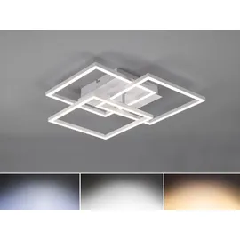 rl live your light Mobile 1 LED Deckenleuchte 27 Watt Metall Weiß matt