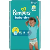 Pampers baby-dry Windeln Gr.8 Extra Large, (17+ kg)