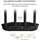Asus TUF-BE3600 Router 5 GHz, 2.4 GHz 2.9 GBit/s
