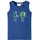 vidaXL Kinder Tank Top Unterhemd Unterwäsche Ärmellos Jungen Dunkelblau Melange 128 - 128 (geeignet für 7-8 Jahre)
