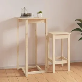 vidaXL Bartisch 60 x 60 x 110 cm Braun