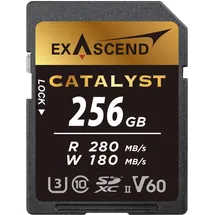 EXASCEND Catalyst 256GB 280MB/S V60 UHS II