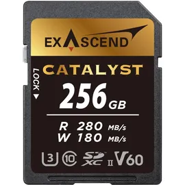 EXASCEND Catalyst 256GB 280MB/S V60 UHS II