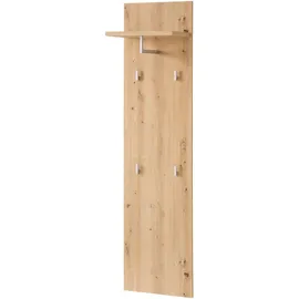 Stella Trading Garderobenpaneel Bari 40 x 158 x 30 cm Eiche