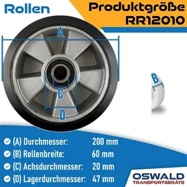 Oswald Transportgeräte Hubwagen 2 Räder