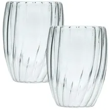 Intirilife Doppelwandiges Thermo Glas 0,21 l 2-tlg.