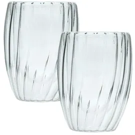 Intirilife Doppelwandiges Thermo Glas 0,21 l 2-tlg.