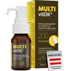 MULTIvitDK Lösung Vitamin D3+K2