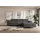 altdecor Ecksofa COMA L Cord 2-Sitzer Grau