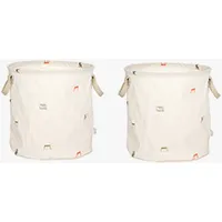 OYOY Aufbewahrungskorb Moira 32 cm 2-tlg. mehrfarbig