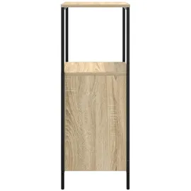 vidaXL Badschrank mit Regalen Sonoma-Eiche 36x35x95 cm