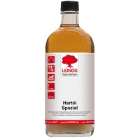 Leinos Spezial Hartöl 250 ml | Farbloses Versiegelungsöl | Holzöl für effektive Endbeschichtung und langanhaltenden Schutz im Innenbereich