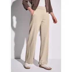 STREET ONE Stoffhose, mit seitliche Taschen STREET ONE barley beige 34