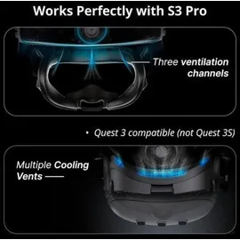 Bobovr F3 Gesichtsschnittstelle Controller Schwarz Meta Quest 3
