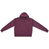 dropsize HEAVY OVERSIZE EMBO HOODIE - Rot