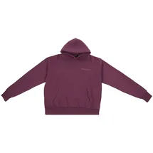 dropsize HEAVY OVERSIZE EMBO HOODIE - Rot