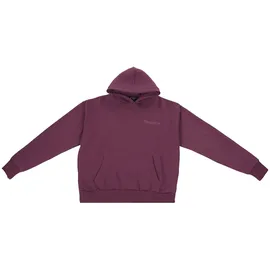 dropsize HEAVY OVERSIZE EMBO HOODIE - Rot