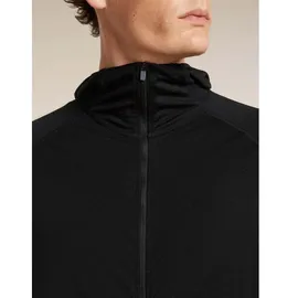 Icebreaker 150 MerinoFine Ace Zip-Hoodie Herren Schwarz XL