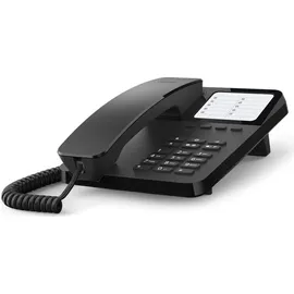 Gigaset DESK 400 Analoges Telefon, Schwarz