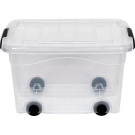 Kreher Rollbox Set 20 + 40 Liter 2-tlg. transparent
