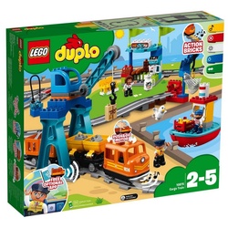 LEGO® Spielbausteine LEGO® DUPLO® Eisenbahn Güterzug 105 Teile 10875