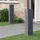 vidaXL Solarleuchte Stahl 1100,0 cm 2er Set grau